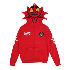 Heren Hoodies Sweatshirts 3D Gedrukt Y2k Casual Retro Heren Zip Up Hoodie Jassen Heren Afdrukken Jas