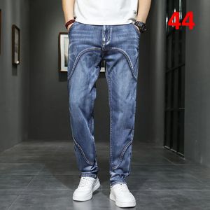 Heren Hoodies Sweatshirts 42 44 Plus Size Jeans Mannen Denim Broek Baggy Rechte Mode Causale Broek Mannelijke Grote Bodems 231018