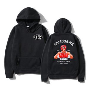 Heren Hoodies Sweatshirts Anime Hajime geen ippo kamogawa boks gym hoodies dames winter mannen hoodie springautumn sweatshirt hiphop harajuku sudaderas 230329