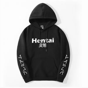 Sweats à capuche pour hommes Sweats Anime Hentai Lettre Imprimer Homme Automne Hommes Casual Col Rond Harajuku Mode Moletom Sudaderas 230713