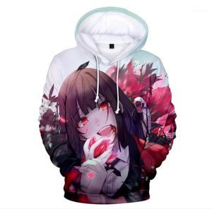 Sweats à capuche pour hommes Sweats Anime Kakegurui Costume de cosplay Sweat à capuche 3D Jabami Yumeko Garçons / filles Vêtements Igarashi Sayaka Sweat Casual Ov