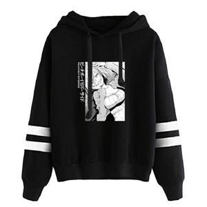 Heren Hoodies Sweatshirts Anime Peach Boy Riverside Deside Druiver Hoodie Streetwear Harajuku Tracksuit Lange Sleevemen's