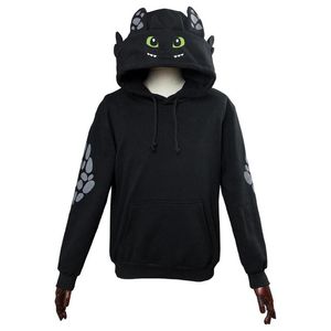 Sweats à capuche pour hommes Sweats Anime Krokmou Sweat à capuche Hommes Femmes Noir Blanc Imprimé Sweat Léger Fureur Costume À Capuche Zip Up Veste Manteau