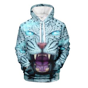 Heren Hoodies Sweatshirts herfst en winter heren dames truien 3D Animal Printing Series Creative Leisure Trend Sweater Custom