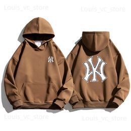 Heren Hoodies Sweatshirts Herfst/Winter Katoen Mannen/Vrouwen Hoodies Merk Grappige Print Hoody Fleece Trui Hip Hop Sweatshirt Vrouwen streetwear Trui T230907