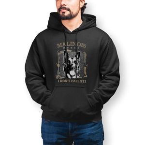 Heren Hoodies Sweatshirts Belgische Herder Malinois Hoodie Liefde Dog Letters Cool Lange Katoenen Mannen Herfst Outdoor Pullover Oversized