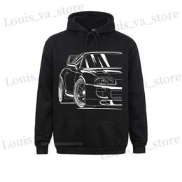 Sweats à capuche pour hommes Sweatshirts Meilleur design de chemise de voiture 2jz JDM Femmes Voitures japonaises Sportcar Engine Sweat à capuche Homme Manches longues D Vintage Harajuku Pur Coton Imprimé T231016