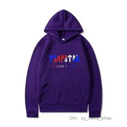 Sweats à capuche pour hommes Sweats Marque Vêtements d'hiver Trapstar Hip Hop Hommes Haute Qualité Lettre Imprimer Sportswear Hommes Femmes Sweat Taille Asiatique S-3xl 28