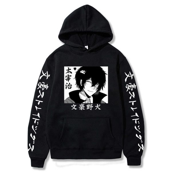 Sweats à capuche pour hommes Sweats Bungo Stray Dogs Hommes / Femme Imprimé Pulls Complets Sweat G221008