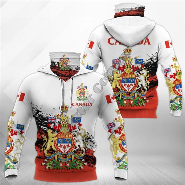 Sweats à capuche pour hommes Sweatshirts Canada 3D imprimé mode sweat-shirt femmes hommes décontracté pull à capuche masque chaud Cosplay Costumes 01