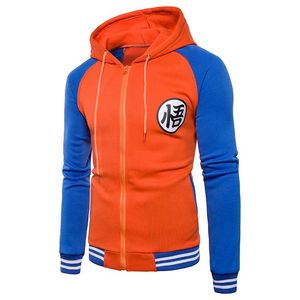 Heren Hoodies Sweatshirts Cartoon Hoodie Sweatshirt Men Casual Slim Fit Zipper Hooded Baseball Jacket Overjasmen's