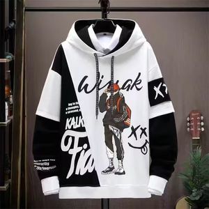 Mannen Truien Sweatshirts Casual Hoodie Herfst Koreaanse Mode Sweatshirt Harajuku Hip Hop Kleding Prachtige Print Anime 230703