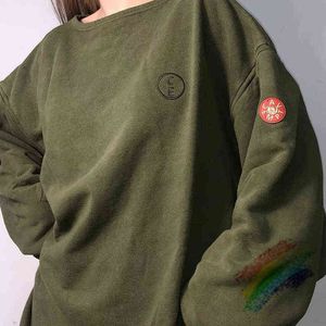 Sweats à capuche pour hommes Sweatshirts Cavempt Ce Crewneck Hommes Femme Meilleure qualité Plus Velours Chaud Simple Chemise de profondeur brodée Cav Empt t