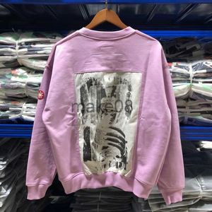 Sweats à capuche pour hommes Sweatshirts CAVEMPT CE Rose Sweat-shirt à manches longues Style japonais Hommes Femmes 11 Ghost Hand CE Patch Pull à col rond J230904