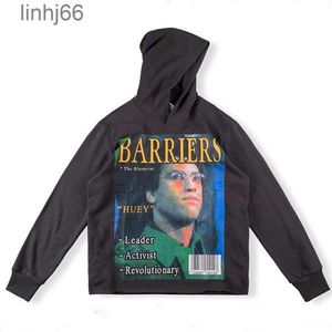 Heren Hoodies Sweatshirts Celebrity Kwaliteit Hoodie Jong Geel Hoode Barrières Boksen Gedrukt Oversized Fleece Heren Sweatshirt 555555alb0apyiCKNL