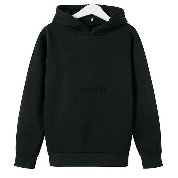 Sweats à capuche pour hommes Sweats à capuche pour enfants Pull Top Garçon Fille Tissu Doux Fin Chaud Sweat Printemps Automne Enfant Manteau Noir - Blanc - Rouge L231003