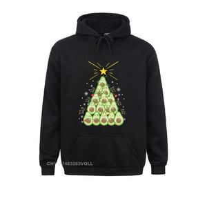 Heren Hoodies Sweatshirts Kerstmis grappige avocado kerstboomkleding herfst merk familie lange mouw mannen geekmen's