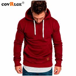 Heren Hoodies Sweatshirts Covrlge Heren Sweatshirt Lange Mouw Herfst Lente Casual Top Jongen Blouse Trainingspakken Mannen MWW144 230918