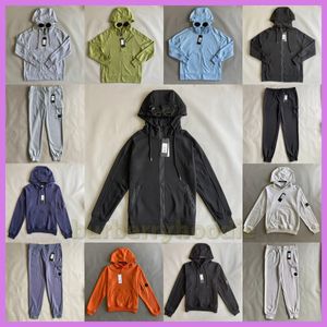 Hoodies voor heren Sweatshirts Cp-jassen met capuchon Winddicht stormvest Overjas Fashion Company-hoodie Fleece gevoerde jas met ritssluiting Heren Compagny-hoodie Winter 44