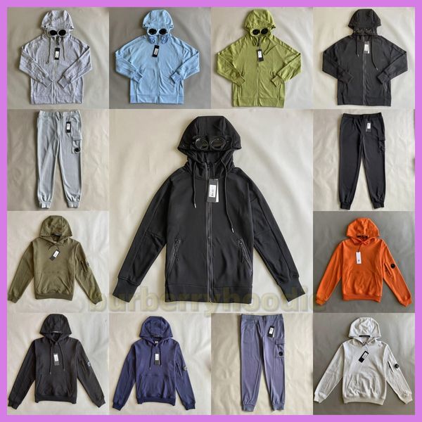 Sweats à capuche masculine Sweats Sweats CP Vestes à capuche Cardigan de la tempête du vent Sweat à capuche Fashion Fleep Fleece Bined Mou Men Compagny Hoodie Hiver 88