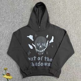 Heren Hoodies Sweatshirts CPFM Hoodies Sterren Schedel Schuimprint Fleece Sweatshirts Hoge Kwaliteit Losse Casual Truien met Capuchon J240120