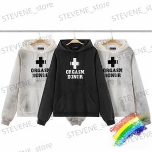 Sweats à capuche pour hommes Sweatshirts Cross Printing Washed GRAILZ Hommes Femmes Sweat à capuche Meilleure qualité Oversize Vêtements Manteau Pull T231215