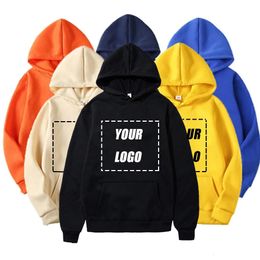 Heren hoodies sweatshirts aangepaste diy tekst paar vrienden familie ontwerp afbeelding afdrukken kleding sport vrije tijd harajuku trui maat M4XL 231218