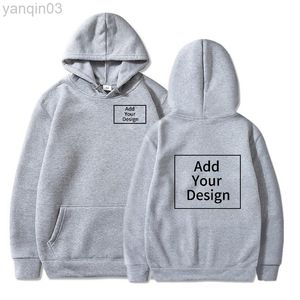 Heren Hoodies Sweatshirts Custom Heren Casual Sweater Hoodies Nieuwe herfstlijn Afdrukken Men Hoodie Sports Street Tops L220901