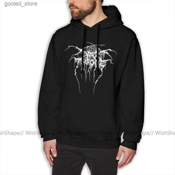 Sudaderas con capucha para hombre Sudaderas con capucha Darkthrone Death Metal Band Sudaderas con capucha Darkthrone Invierno Hombre Sudadera con capucha Algodón Al aire libre Sudaderas con capucha largas Q231110