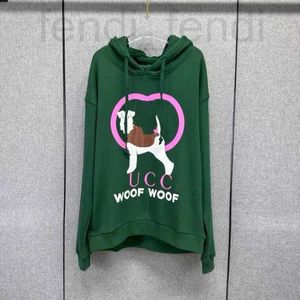 Sudaderas con capucha para hombres Sudaderas Diseñador 2023 Hombres Mujeres Sudadera con capucha de gran tamaño Suéter de punto Cordón Algodón Jumper Ropa Sudadera Perro Woof PUKZ