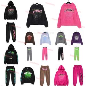 Sweats à capuche pour hommes Sweatshirts Designer Mens Spider Sweat à capuche Young Thug Pink Sp5der 555555 Hommes Femmes Hot Net Sweatshirt Web Graphic Pulls Hoody