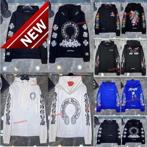 Sweats à capuche pour hommes Sweatshirts Designer Mens hiver coeur à capuche Ch à manches longues manteau ample à capuche à capuche hommes Chromeess à 4xl