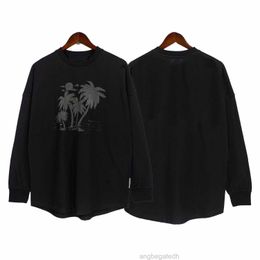 Sweats à capuche pour hommes Sweats à capuche Sweats à capuche pour hommes Arbre de vie Palm Silhouette Tropical Beach Sunset Pull à capuche Loose Street Couple Angel3