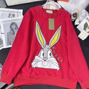 Heren Hoodies Sweatshirts Designer The Spring Festival in Year of Rabbit 23 vroege voorjaar nieuwe stijl Ronde met lange mouwen Ronde Ronde Ronde Pure Wool Peter Apou