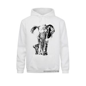 Heren Hoodies Sweatshirts olifant dierenliefhebber redt de olifanten hoodie cosie lange mouw oster dag mannen strakke kleding grappig