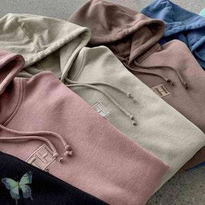 Heren Hoodies Sweatshirts Borduren Hoodie Heren Dames Sweatshirt met capuchon Kwaliteit binnenin Designer Kith T-shirt Essentialhoodie Essent 188