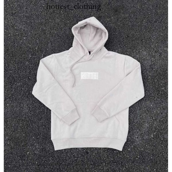 Sweats à capuche masculine Sweatshirts broderie Kith Sweatshishishishishishs Men Femmes Box Sweat-shirt Hooded Quality Inside Tag 211221 J230912 854