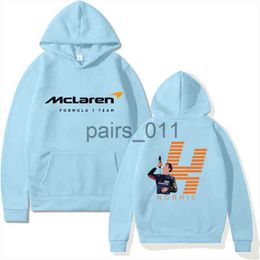 Sweats à capuche pour hommes Sweatshirts F1 McLaren Team Racing Fans Sweats à capuche pour hommes Winter Formula One Racer Lando Norris Sweat à capuche Team Hommes / Femmes Sweats à capuche surdimensionnés Vêtements x0914