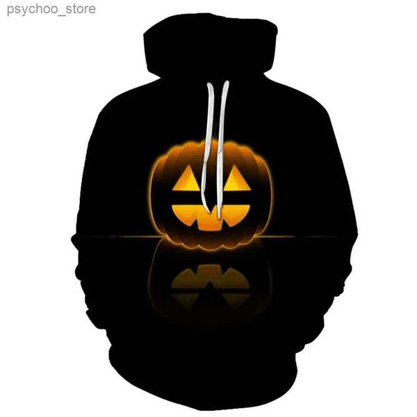 Sweats à capuche pour hommes Ventes directes d'usine 81% de réduction Sweat à capuche pour hommes Halloween Horreur Impression 3D Automne Nouveau Sweat à capuche unisexe Q230822