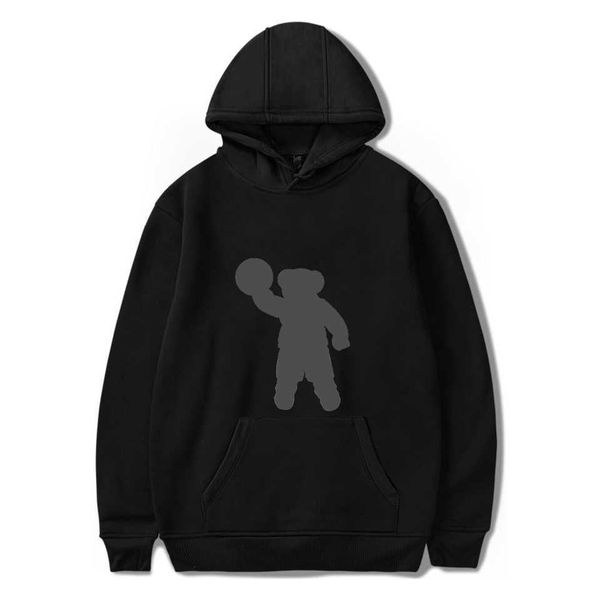 Sweats à capuche pour hommes Sweatshirts mode-hommes à capuche rétro Polo Bear réimpression Rarefunny unisexe avec Hip-hop épais pour l'hiver 9rya