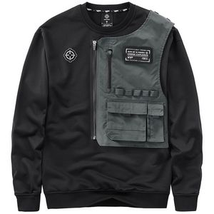 Sweats à capuche pour hommes Sweatshirts Mode Techwear Hi Street Pull tactique mécanique Personnalité Cargo Tops 220920