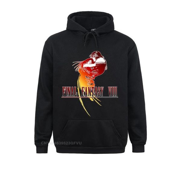 Hommes Hoodies Sweats Ff Viii Coton Loisirs À Capuche Anime Final Fantasy Jeu Vidéo Pull Vêtements Cadeau D'anniversaire