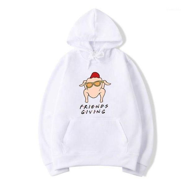 Sudaderas con capucha para hombre, sudaderas con capucha para dar amigos, Sudadera con capucha de Acción de Gracias, jerséis Harajuku Unisex a juego para la familia, Tops