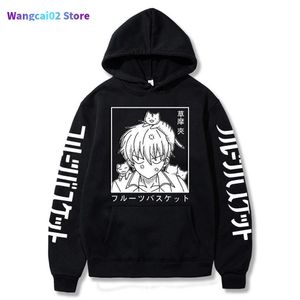 Heren Hoodies Sweatshirts grappig Japan anime fruit mand kyo sohma hoodie mannen manga unisex streetwear pullover homme 021523H