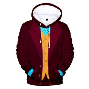 Sweats à capuche pour hommes Sweatshirts Funny Kid's Fake Suit Tie Hommes / femmes Impression 3d Conception de haute qualité Cosplay Kpop Tops