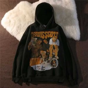 Heren Hoodies Sweatshirts Graphietheren Kleding Nieuwe Rock Hoodie Mens Sportshirt Hip Hop goedkoop katoen Ongemaakte Y2K Retro S Hoogwaardige luxe Q240506