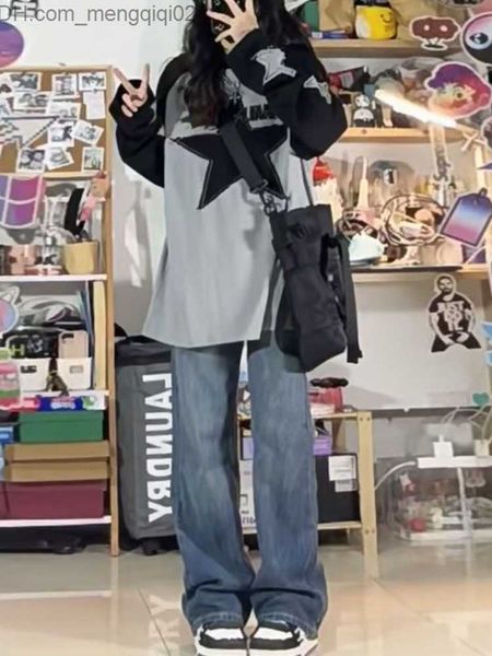 Sudaderas con capucha para hombres sudaderas Harajuku Y2K K-Pop Star Bordie Bordie para mujeres otoño 2023 grunge moda hip hop sudadera Z230818