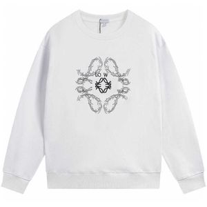 Sweats à capuche pour hommes Sweatshirts de haute qualité Automne et hiver Nouvelle famille Luo Médin de pull décontracté polyvalent coul