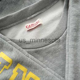 Heren Hoodies Sweatshirts Hip Hop Kapital Kountry Hoodie Fleece Men Women Hoge kwaliteit SCRADF HUDE ALLINONE PULLOVER Dark Blue Gray Sweatshirt J230818