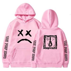 Sweats à capuche masculine Sweatshirts hip hop lil peep sweat à capuche enfer garçons à sweat à sweats à sweats à sweats de baby hoddie hoddie Q240506.